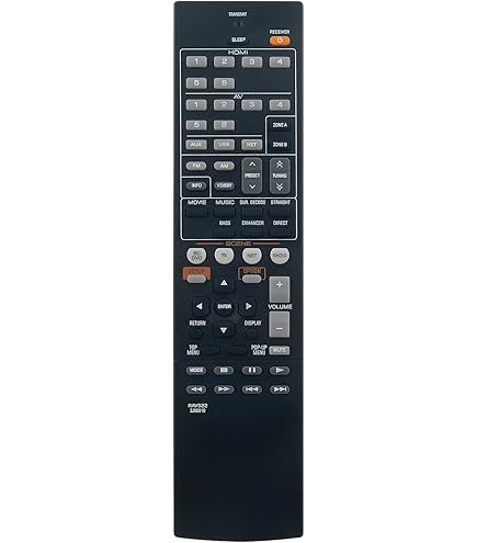 YAMAHA　ヤマハ　YR-F25M リモコン(T922) Replacement Remote Control RAV491 ZF30320 Fit for Yamaha YHT-399U